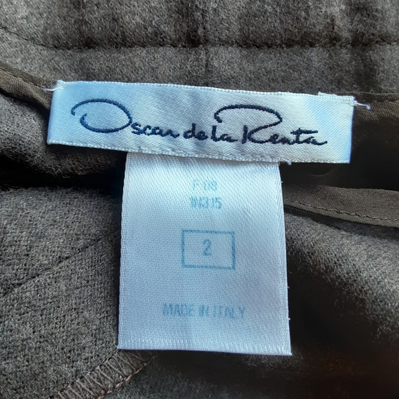 Oscar De La Renta Wool Pants - Picture 7 of 8